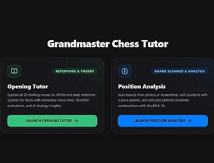 Grandmaster Chess Tutor